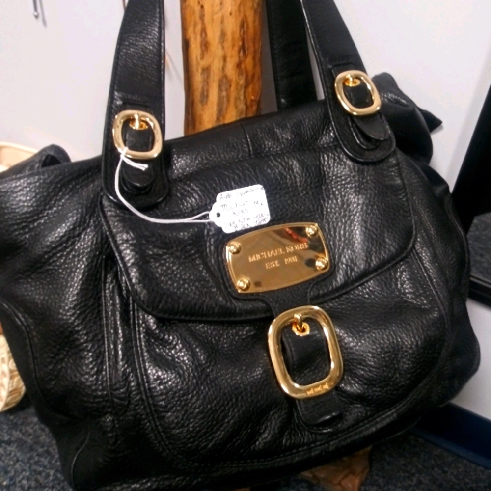 MICHAEL Michael Kors Italian pebble leather purse